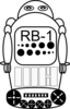 Robot Outline Clip Art